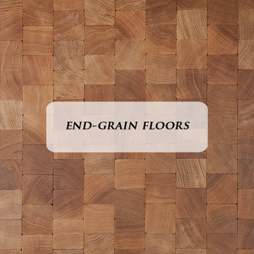 end-grain flooring